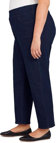 Alfred Dunner Womens Plus-Size Super Stretch Mid-Rise Short Length Pant in Saudi Arabia