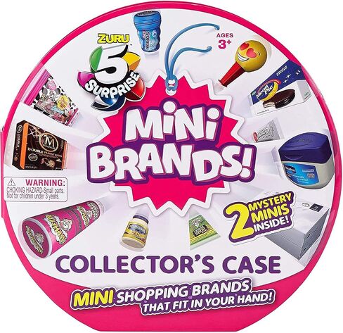 5 Surprise Mini Brands Collector's Case Series 2 (Comes with 4 Exclusive Minis) by ZURU, 7785 in Kuwait