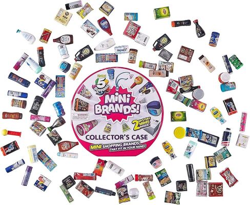 5 Surprise Mini Brands Collector's Case Series 2 (Comes with 4 Exclusive Minis) by ZURU, 7785 in Kuwait