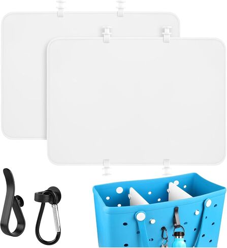 2Pcs Bag Dividers Tray,Bag Separator for Beach Bag,Compatible With Bogg Bag XL Accessories in Saudi Arabia