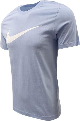 Nike Men's Sportswear Swoosh T-Shirts (Large, Black (Global AF1)) in Kuwait