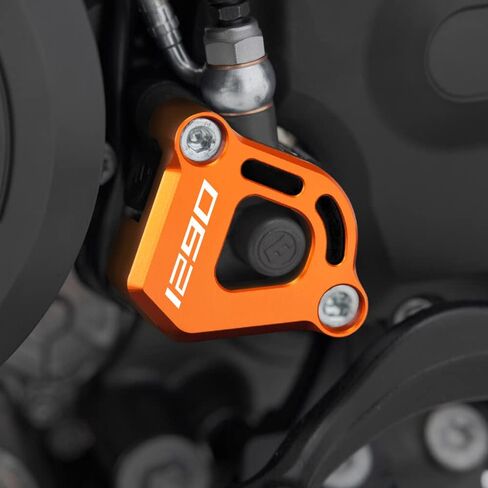 Compatible with 1290 Super Adventure R/S/T Super Duke R/GT Motorcycles Clutch Slave Cylinder Guard Protector 1290ADV Superduke Accessories (orange-1) in Saudi Arabia