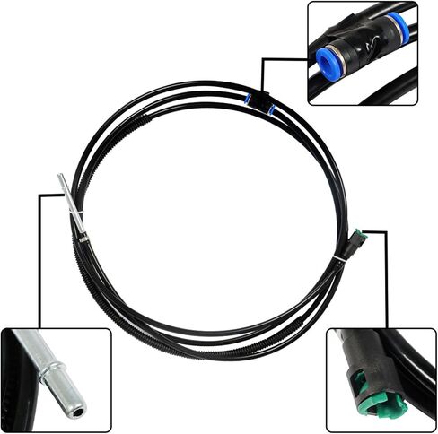 WFLNHB Nylon Fuel Lines Fits FL-FG0053 Replacement for Chevy Silverad 1999-2003 in Saudi Arabia