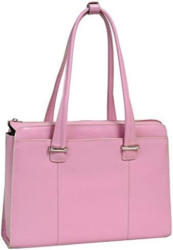 حقيبة لابتوب للسيدات من جلد البقر المحبب بالكامل من McKleinUSA W Series، مقاس 14 بوصة، أخضر (96541) in Kuwait