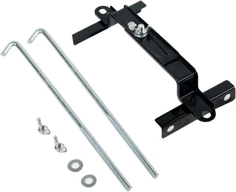 بطارية قابلة للتعديل مع الاستمرار، شريط بطارية ممتاز عالمي مع مسمار J من الفولاذ المقاوم للصدأ، حامل البطارية لأسفل طقم ربط البطارية، حامل حامل البطارية لأسفل للسيارة SUV RV in Kuwait