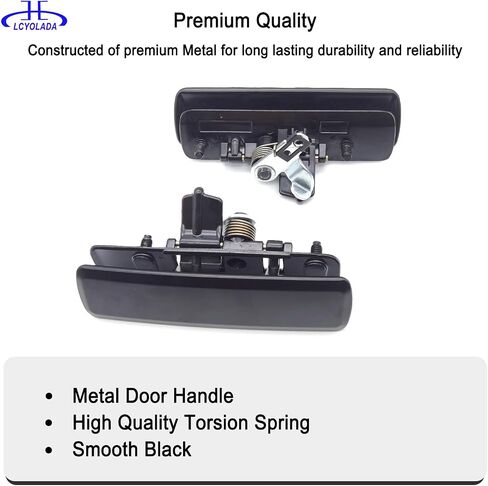 Metal Exterior Door Handles Compatible with 1992-2005 Chevrolet Astro GMC Safari Van, Front Driver and Passenger Side Replaces 15719666 15719665 in Saudi Arabia
