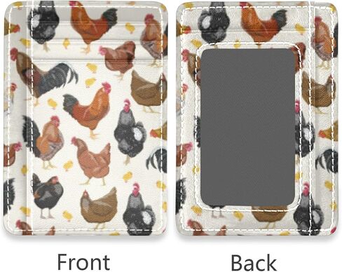 Sun Moon And Stars Slim Minimalist Wallets Rfid Blocking Card Wallets PU Leather Front Pocket Wallets for Men and Women in Kuwait