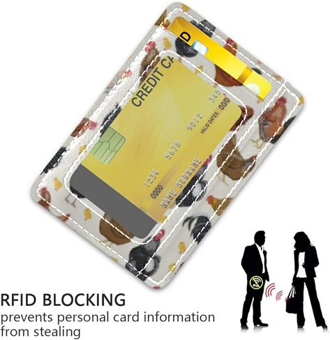 Sun Moon And Stars Slim Minimalist Wallets Rfid Blocking Card Wallets PU Leather Front Pocket Wallets for Men and Women in Kuwait