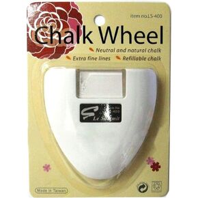 Chalk Wheel - Fine Line Fabric Marker Blue, Red, White, Yellow Choose Color