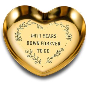 Bronze 8 Year Anniversary Bronze Gifts for Her 8th Anniversary Bronze Gifts for Women Men Anniversary Bronze Gifts for Wife Ring Holder 8 Year Anniversary Wedding Gifts for Couple LGBQT Christmas
