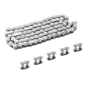 KAMIER #35 Drive Chain 82 Links with 5pcs Master Link for 98cc 100cc 3.0hp Coleman CK100 SK100 CK100-S Go Kart Cart Roller Chain Heavy Duty Parts