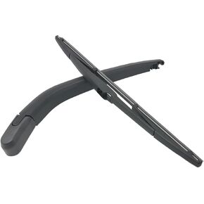 Rear Windshield Wipers Blade Arm Set for Toyota Prius 2016-2022 Back Glass Wiper Arm Blade Replacements All Seasons Fit