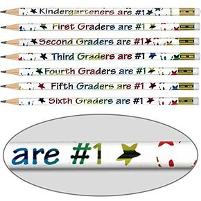 Really Good Stuff Make The Grade Pencils - 12 pencils.