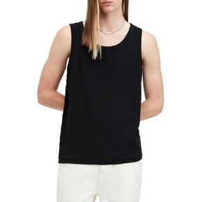 AllSaints Men's Edwards Ramkull Embroidered Ribbed Vest