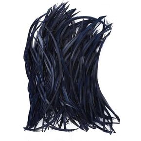 HaiMay 100 Pieces Black Feathers for Craft Wedding Home Party Decorations, 6-9 Inches Goose Feathers Black Craft Feathers