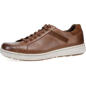 Dansko Trevor Lace up Stylish Sneaker for Men - Leather Linings for Breathability - Slip-Resistant Outsole