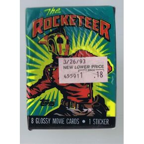The Rocketeer Tradinc Card Pack,