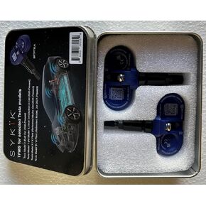 Pair of SYKIK SRTPTSLA, Internal TPMS sensors compatable with Tesla Models, 2020 to Present