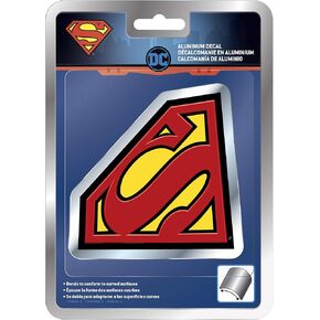 CHROMA 041706 Superman Aluminum Decal, 1 Pack