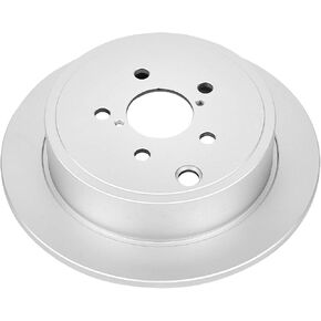 Power Stop JBR1365EVC Rear Geomet Coated Brake Rotor For BRZ 2013-2016, Forester 2009-2013, Impreza 2008-2014, Legacy 2010-2014, Outback 2010-2014, WRX 2014 [Model Specific]