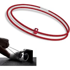 1 PC Window Breaker Wrist Strap for Car, Diamond-Cut Tungsten Steel Beaded Bullet-Type Safety Escape Broken Window Wristband, Auto Emergency Escape Self-Protection Accessory (Silver)