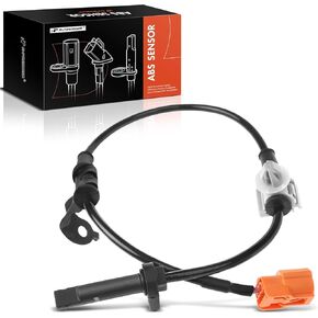 A-Premium ABS Wheel Speed Sensor Compatible with Acura Models - TSX 2004 2005 2006 2007 2008, L4 2.4L, Sedan - Rear Driver and Passenger Side, (2-PC Set), Replace# 57475SEA013, 57470SEA013