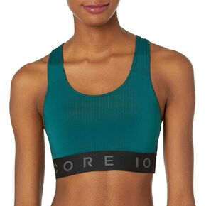 Core 10 Women's All Around Medium-Support Strappy, Cross, T-Back Yoga Sports Bra