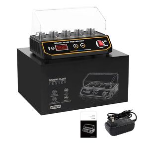 5-Hole Spark Plug Tester-ourantools 110V/220V Motorcycle Automotive Ignition Plug Detector Analyzer with Protective Cover Spark Plug 0 to 9000RPM Operating Frequency for 12V 14mm/16mm Spark Plug