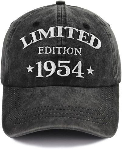 Limited Edition 1934 1944 1954 1964 1974 1984 1994 Hat for Women Men, Adjustable Cotton Vintage Birthday Baseball Cap in Saudi Arabia