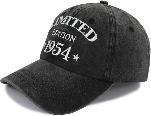 Limited Edition 1934 1944 1954 1964 1974 1984 1994 Hat for Women Men, Adjustable Cotton Vintage Birthday Baseball Cap in Saudi Arabia