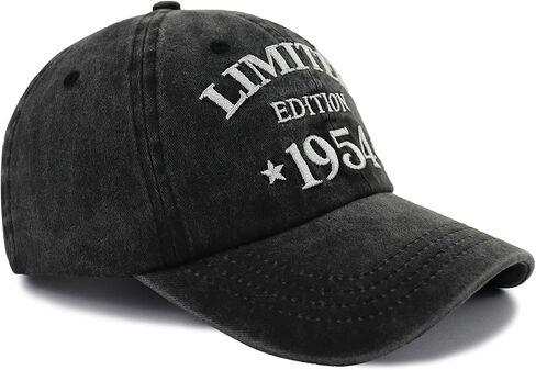 Limited Edition 1934 1944 1954 1964 1974 1984 1994 Hat for Women Men, Adjustable Cotton Vintage Birthday Baseball Cap in Saudi Arabia