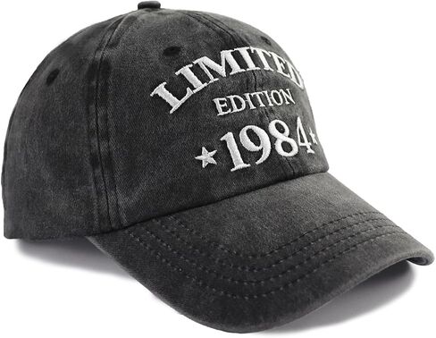 Limited Edition 1934 1944 1954 1964 1974 1984 1994 Hat for Women Men, Adjustable Cotton Vintage Birthday Baseball Cap in Saudi Arabia