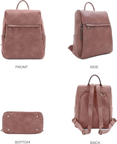 حقيبة ظهر بقفل ومفتاح مخفي من جيسي آند جيمس سييرا - بني in Kuwait