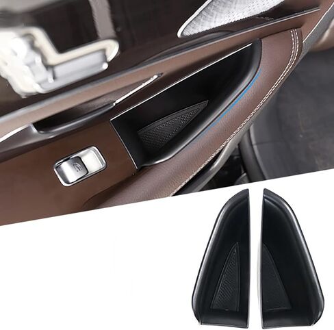 GLE W167 Front Row Door Side Organizer Storage Box Compatible with Mercedes-Benz 2022 GLE W167 Accessories 2022 2021 2020, Interior Accessories Insert Door Handle Tray in Kuwait