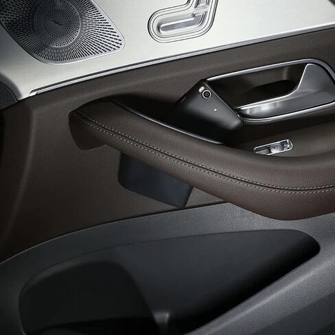 GLE W167 Front Row Door Side Organizer Storage Box Compatible with Mercedes-Benz 2022 GLE W167 Accessories 2022 2021 2020, Interior Accessories Insert Door Handle Tray in Kuwait