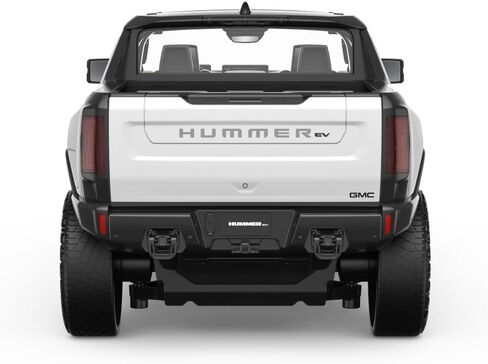 سيارة RASTAR RC بمقياس 1/16 بتردد 2.4 جيجا هرتز لسيارة التحكم عن بعد لشاحنة جي إم سي هامر EV مع Crab Walk R/C لعبة نموذج سيارة، أبيض in Kuwait