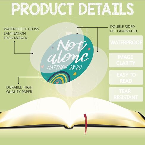 Christian Bulletin Board Set, Church Inspirational Bulletin Board Motivational Cutouts Wall Decor, Christian Bible Verses & Religious Boho Classroom Decor (Boho Rainbow) in Kuwait