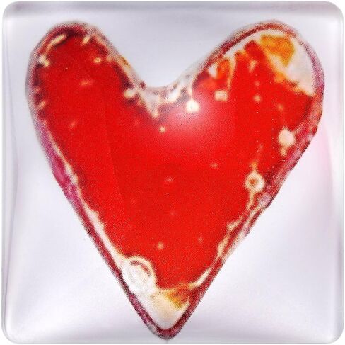 MIXJOY Fused Glass Heart Pocket Hug Token, Small Miss You Gift, Friendship Fused Glass Hug Keepsake Gift, Thinking of You in Saudi Arabia