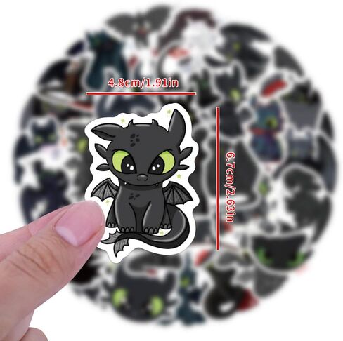 Anime Stickers for Kids, 50pcs Popular Classic Anime Stickers for Kids, Cartoon Children's Dragonball Sticker for Water Bottle,Laptop,Waterproof Vinyl Decals for Teens Girls Boys in Saudi Arabia