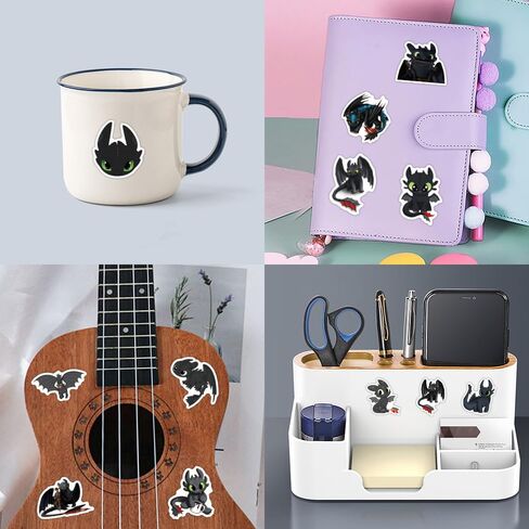 Anime Stickers for Kids, 50pcs Popular Classic Anime Stickers for Kids, Cartoon Children's Dragonball Sticker for Water Bottle,Laptop,Waterproof Vinyl Decals for Teens Girls Boys in Saudi Arabia