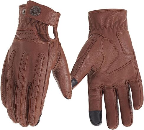 موتوكروس ركوب واقية تنفيس جلد الغنم دراجة نارية قفازات لمس أصابع الرجال والنساء موتوكروس قفازات ركوب الخيل in Kuwait