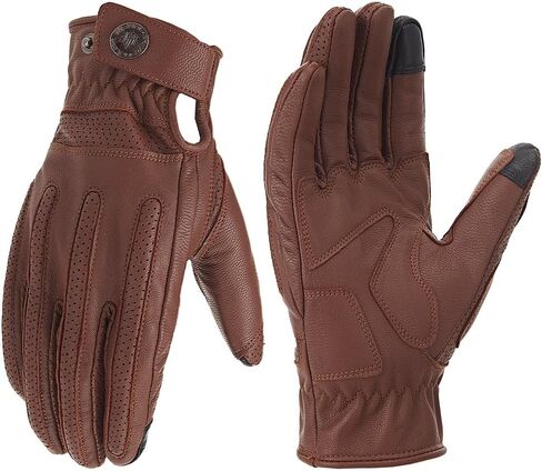 موتوكروس ركوب واقية تنفيس جلد الغنم دراجة نارية قفازات لمس أصابع الرجال والنساء موتوكروس قفازات ركوب الخيل in Kuwait