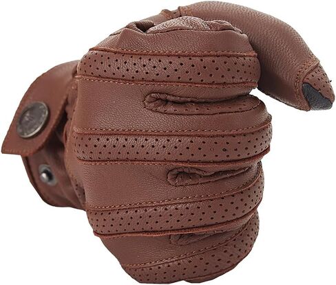 موتوكروس ركوب واقية تنفيس جلد الغنم دراجة نارية قفازات لمس أصابع الرجال والنساء موتوكروس قفازات ركوب الخيل in Kuwait