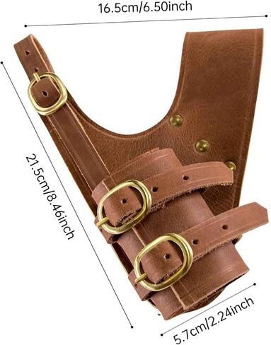 Medieval Sword Frog Leather Sword Holster for Belt,Sword Holder Renaissance Belt Sheath for Knight Warrior Pirate Cosplay in Kuwait