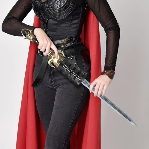 حزام السيف، ضفدع السيف القديم في العصور الوسطى، حافظة سيف من الجلد الصناعي، إكسسوار زي، حزام حامل السيف لفارس القراصنة in Kuwait