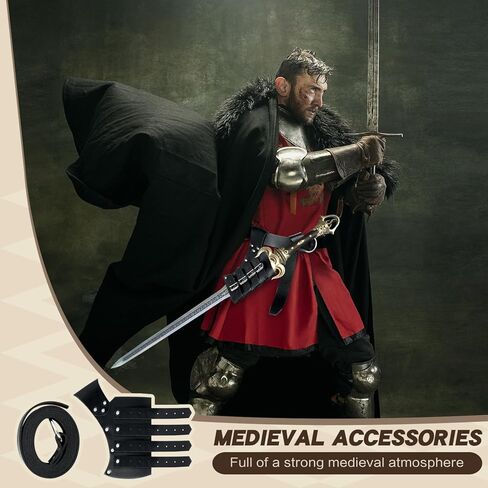 حزام السيف، ضفدع السيف القديم في العصور الوسطى، حافظة سيف من الجلد الصناعي، إكسسوار زي، حزام حامل السيف لفارس القراصنة in Kuwait