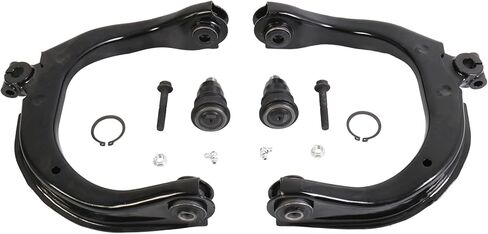 طقم تعليق ذراع التحكم الأمامي والسفلي 16 قطعة K640293 K641135 متوافق مع Buick Rainier/Chevrolet SSR/Trailblazer/GMC Envoy/Isuzu Ascender/Saab 9-7X، Oldsmobile Bravada in Kuwait