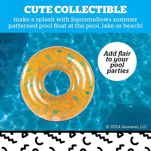 BigMouth x Squishmallows Pool Float, Inflatable Swimming Tube Ring and Blow Up Water Toy, Medium Sized, 42 Inch in Saudi Arabia