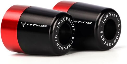 Handle Bar Ends Hand Grips Plug Caps Compatible with Yamaha MT-09 SP 2014-2020 2021 2022 2023 2024 | Motorcycle Balance Pad MT 09 MT09 Accessories in Saudi Arabia
