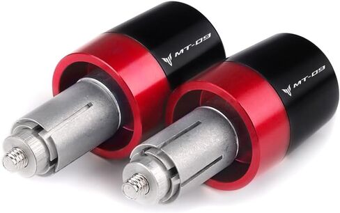 Handle Bar Ends Hand Grips Plug Caps Compatible with Yamaha MT-09 SP 2014-2020 2021 2022 2023 2024 | Motorcycle Balance Pad MT 09 MT09 Accessories in Saudi Arabia